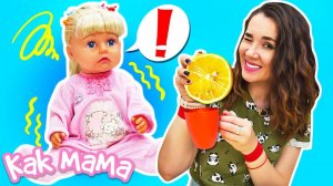 Горячий чай для Беби Бон Эмили | Видео для девочек Как Мама | Игры в дочки матери