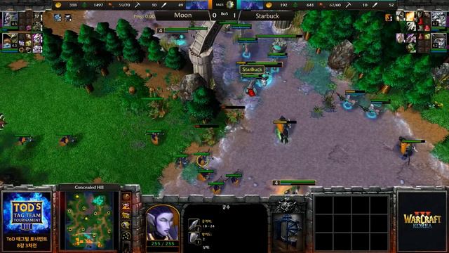 Moon (N) vs Starbuck (R) 토드 태그팀 토너먼트 8강 3차전 - Warcraft3 ToD's Tag Team Tournament смотреть онлайн