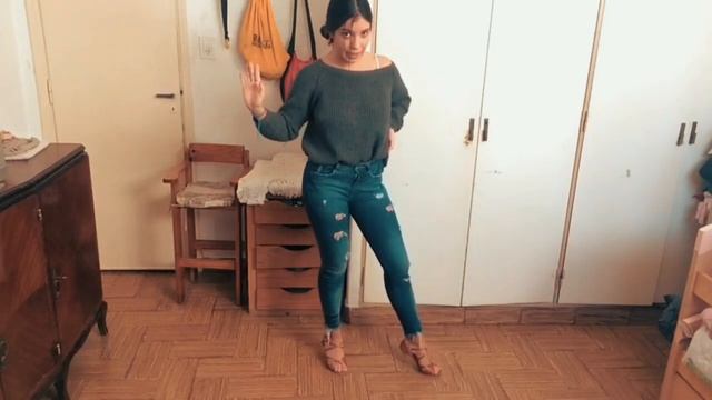 Bachata estilo femenino | Carita de inocente | By Rocio Antenuchi смотреть онлайн