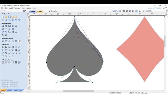 Node Editing Mode Basics in Vectric VCarve смотреть онлайн