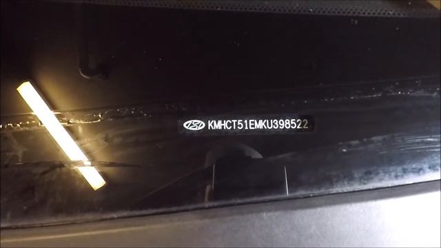 Hyundai Accent VIN Number & Paint Code Locations Vehicle Identification Number (Verna, Solaris) смотреть онлайн