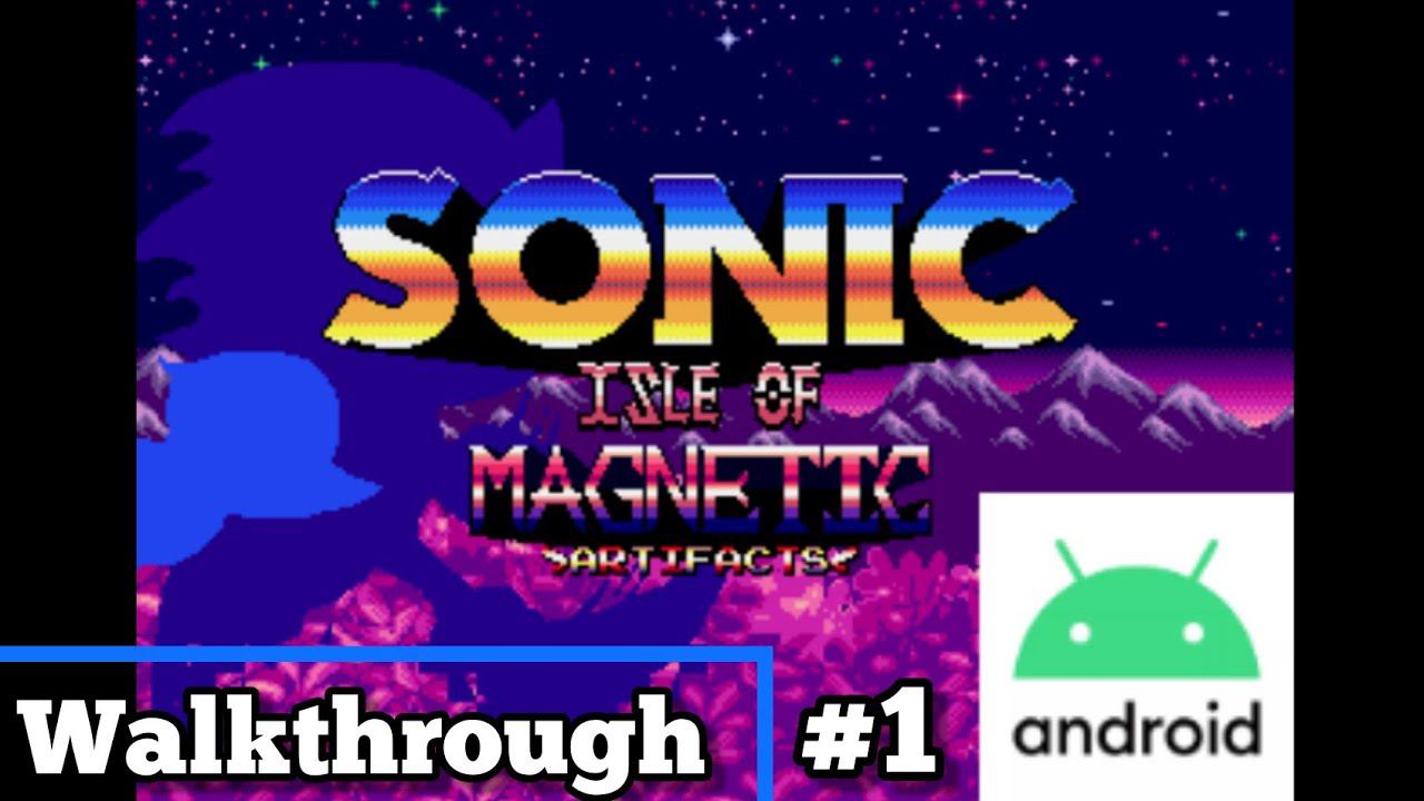 [SHC2022] Sonic Isle of Magnetic Artifacts hack fangame walkthrough gameplay ASMR #1 (Sonic 2 hack) смотреть онлайн
