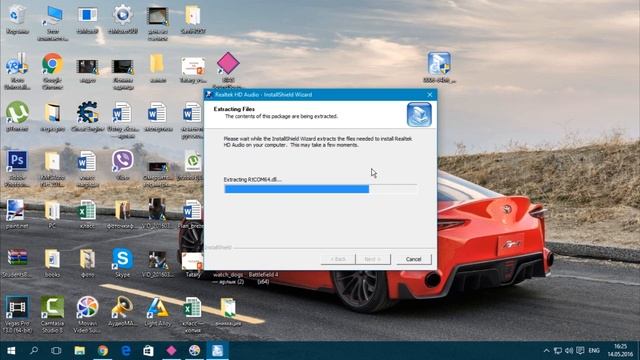 Realtek HD установка