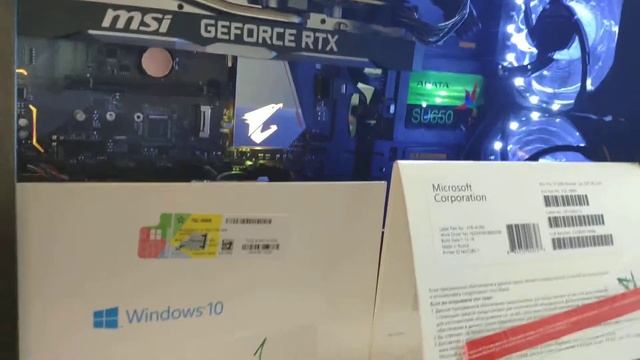 Windows 10 Pro OEM DVD. Как выглядит и что внутри конверта? смотреть онлайн