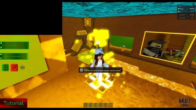 Secret Gold Dropper Level 6 and 7 | Roblox Evolution Tycoon смотреть онлайн