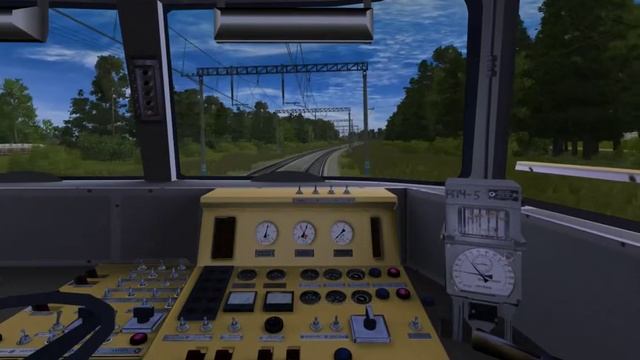 Trainz: Пригородный дизель-поезд Москва — Малоярославец, часть 1 смотреть онлайн