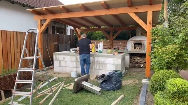 В гостях у Элины - вся правда о нашей стройке в саду❤️