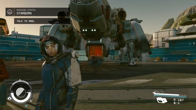Starfield Walkthrough - Grav Jump to ESCAPE Helix - Starborn Mission - Lodge Meeting смотреть онлайн