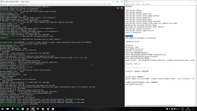Configurando Interface Gráfica + Aceso remoto no Ubuntu 16.04 LTS Server na Google Cloud смотреть онлайн