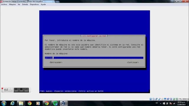 Configuración basica de Linux Debian 8.1 con Oracle Virtual Box смотреть онлайн