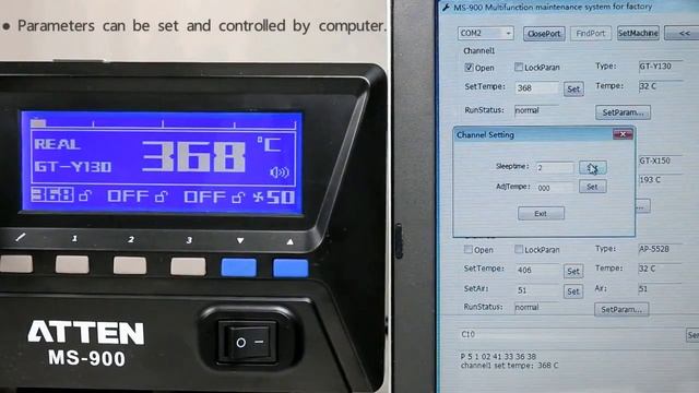 ATTEN MS-900 4 in 1 Rework Station смотреть онлайн