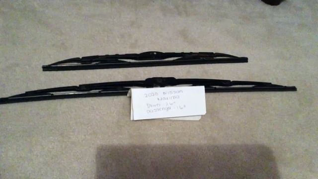 ? ? 2020 Nissan Maxima Wiper Blade Replacement Size ? смотреть онлайн