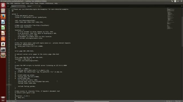 Installation de nginx mysql phpmyadmin sur Ubuntu 14.04 смотреть онлайн