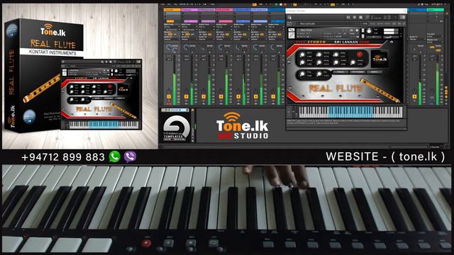 Real Flute for Kontakt VST Player ( Overview DEMO ) смотреть онлайн