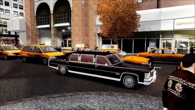 GTA 4 Cadillac Fleetwood Limousine'85 - Stretch смотреть онлайн