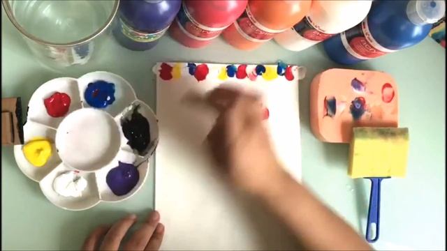 Painting a Giraffe using Cardboard and Super Tempera смотреть онлайн