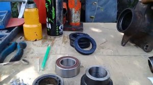 Ремонт задней ступици фольксваген транспортер  т2-т3. Вторая серия)))