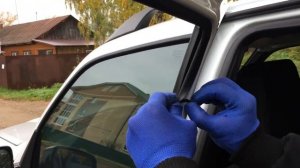 Автошторки Laitovo, установка на LADA Niva Travel 1G