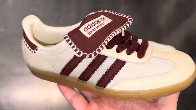 Adidas Samba Pony Tonal Wales Bonner Cream White Shoes смотреть онлайн