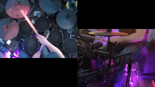 Drum Cover: Pearl Jam Even Flow. Alesis Nitro Mesh Drum Kit смотреть онлайн