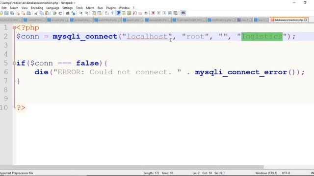 How to connect PHP with MYSQL Database using XAMPP SERVER Explained in tamil... смотреть онлайн