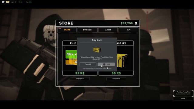 UNCUT 200 Criminality Case Opening | Roblox Criminality