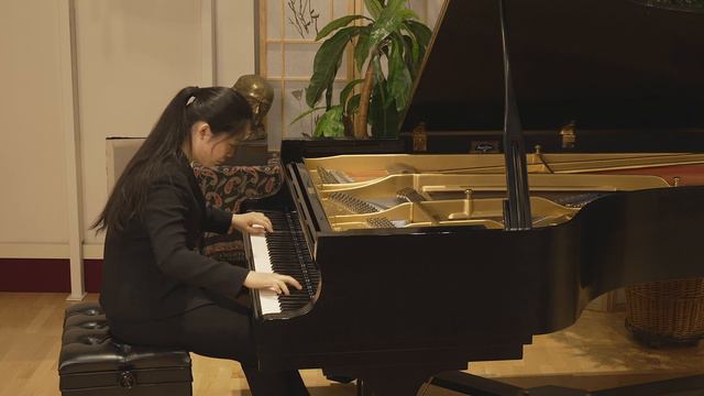 Opus 4 Studios: Terri Ji, piano - Ètude No. 4 "Fanfares" by György Ligeti (ORTF...no reverberation) смотреть онлайн