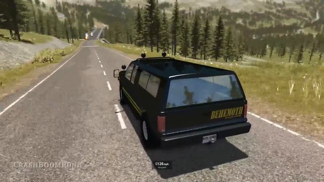 Spike Strip High Speed Crashes #10 – BeamNG Drive смотреть онлайн