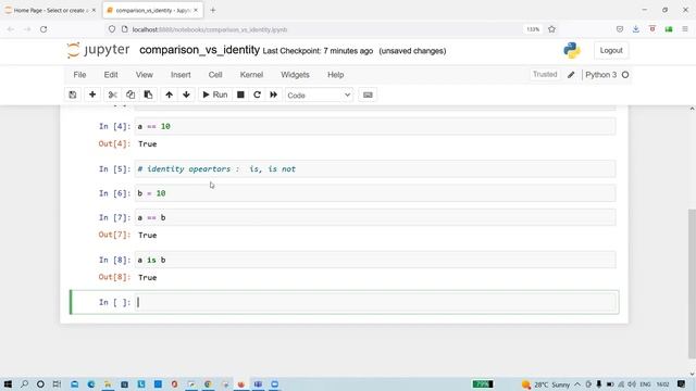 Python in Malayalam | Beginners | Comparison Operators Vs Identity Operators смотреть онлайн