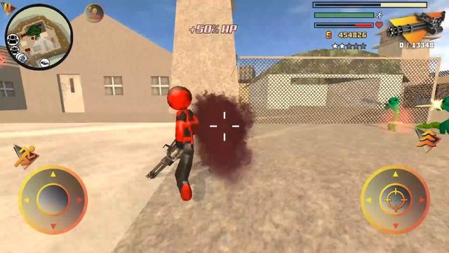 Stickman Rope Hero Game Crime Simulator #12 | by Naxeex LLC | Android GamePlay FHD смотреть онлайн