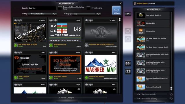 ETS2 1.48 Big Global Map Combo ft Roextended, Road to Asia, EAA, R.O.S and More | Setup Guide смотреть онлайн