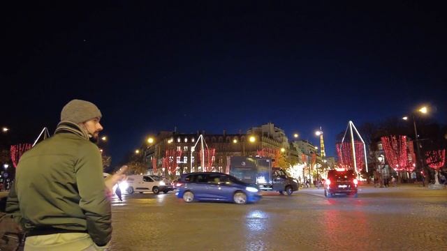 [4K] The lights on the Champs-Elysées, Paris France ?? смотреть онлайн