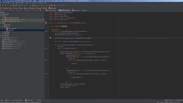 Android Studio - Cargar imagen dentro de AlertDialog смотреть онлайн