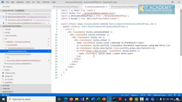 64 Invoking Anonymous API from React Component смотреть онлайн