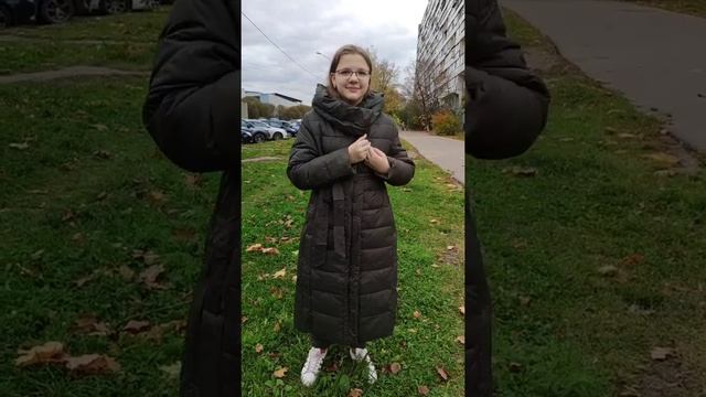 Зимний пуховик для женщин / пуховое пальто на зиму смотреть онлайн