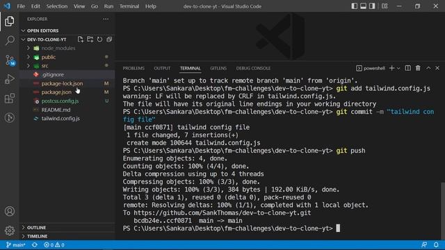 Dev.to Clone Part Final Part - Git Commit And Deploy смотреть онлайн
