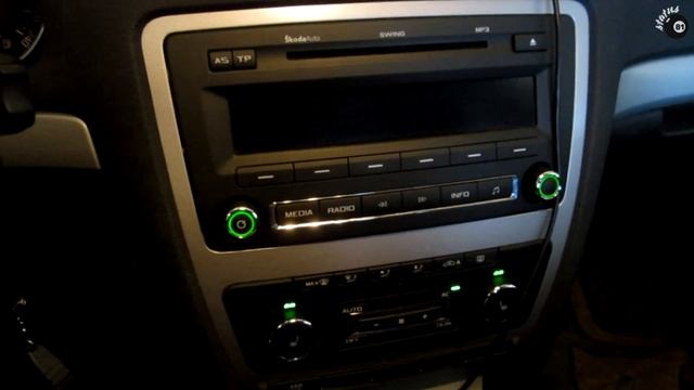 Адаптация заслонок климат-контроля Шкода Октавия А5 / Адаптация заслонок Skoda Octavia A5