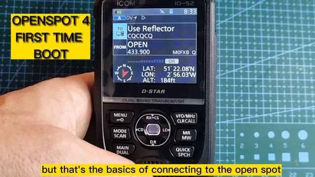 ICOM ID-52 OPENSPOT 4 SET UP смотреть онлайн