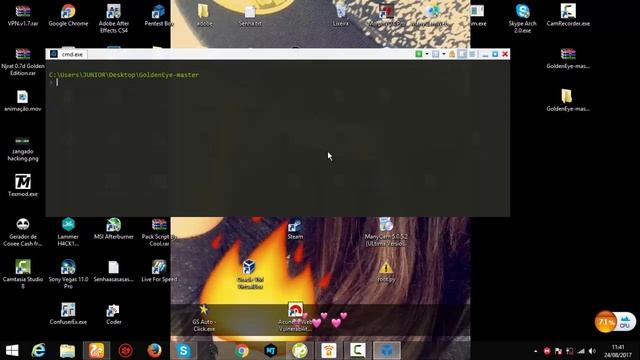 Golden Eye Script Python DDoS --Zangado hacking-- смотреть онлайн
