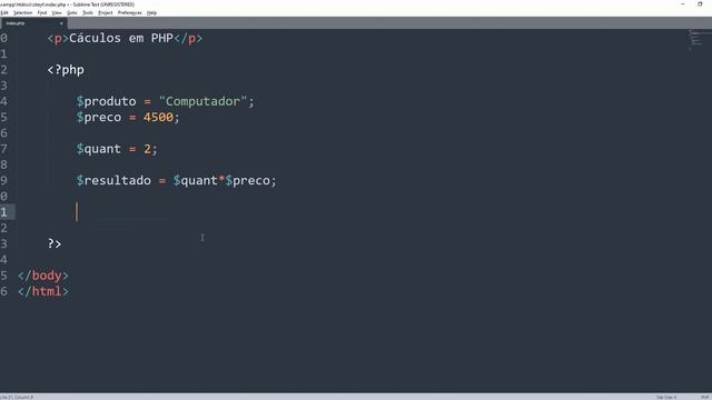 PHP Programação Web para Iniciantes Aula 3: Cálculos em PHP смотреть онлайн