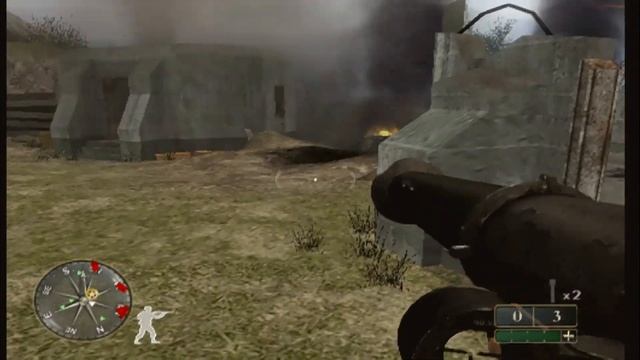 CALL OF DUTY 2 BIG RED ONE * FULL GAME [PS2] GAMEPLAY ( FRAMEMEISTER ) смотреть онлайн