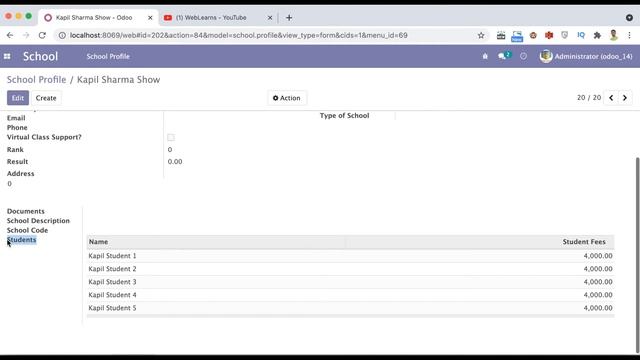 How to use (0, 0, vals) command in Odoo | Odoo special command | One2many relational field command смотреть онлайн