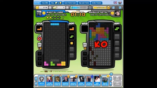 Good Free Games To Play: Tetris Battle смотреть онлайн