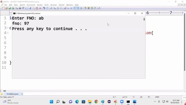 43- JAVA || SYSTEM.IN TYLE || DATA INPUT STREAM STYLE - OF READING RUN TIME VALUES FROM KEYBOARD смотреть онлайн