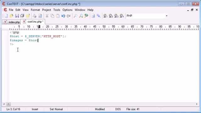 $_SERVER Variables - Host Name in PHP смотреть онлайн