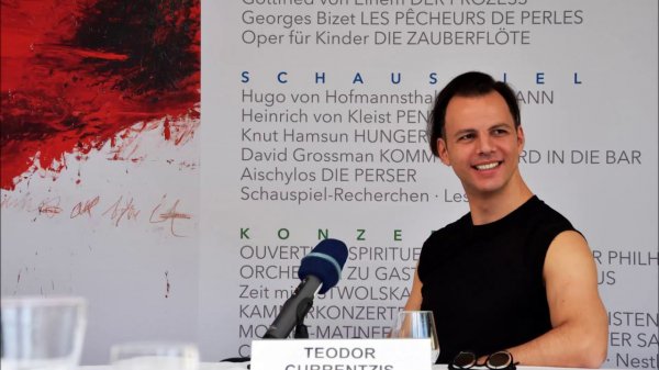 Teodor Currentzis | TerraceTalk | Salzburg Festival 2018