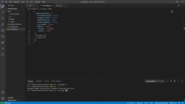 2.2. TypeScript - Компиляция смотреть онлайн
