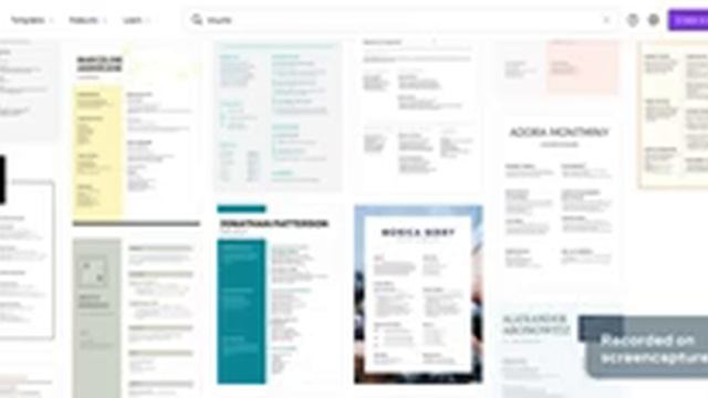 How to Create a RESUME/CV using Canva (Free Tutorial) смотреть онлайн
