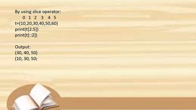 L 23-1: Tuple Operations смотреть онлайн