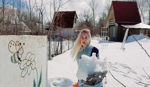 НАПОЛНЯЮ БАК СНЕГОМ/РУБРИКА НЕ ДЛЯ ЛЕНИВЫХ